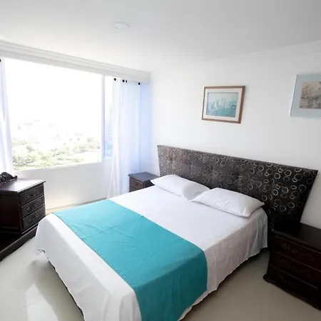 Apartamento Hermoso Apto Frente A La Playa Piso 15 De 2 Cartagena